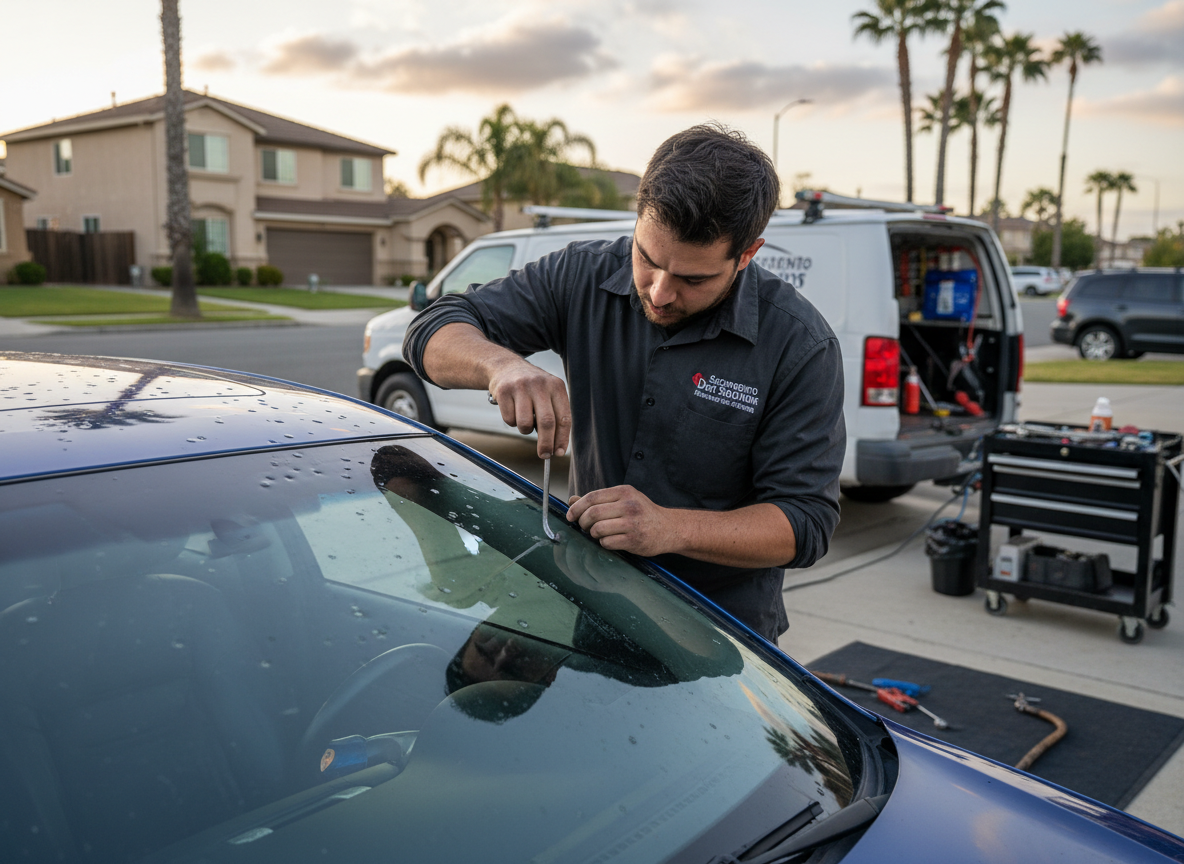 Hail Damage Repair in Sacramento, CA