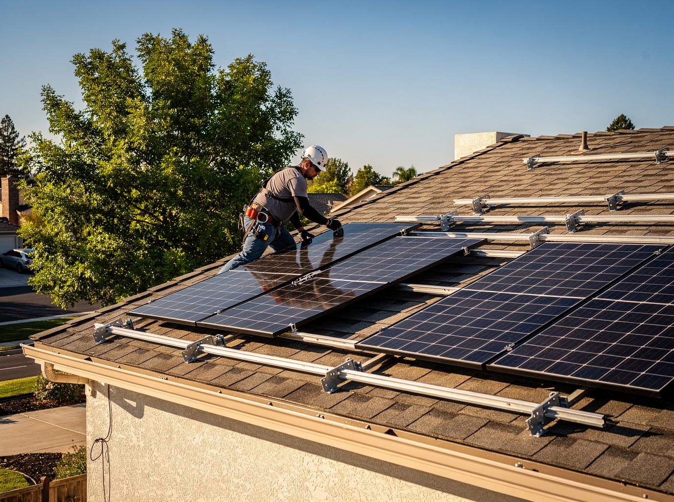Metal Roof Installation in Oak Park, CA 95817