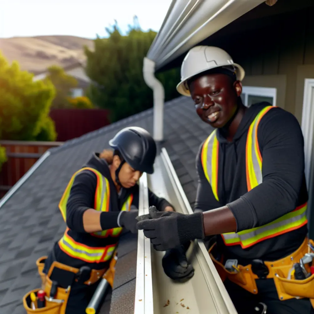 Gutter installation in CA 95814