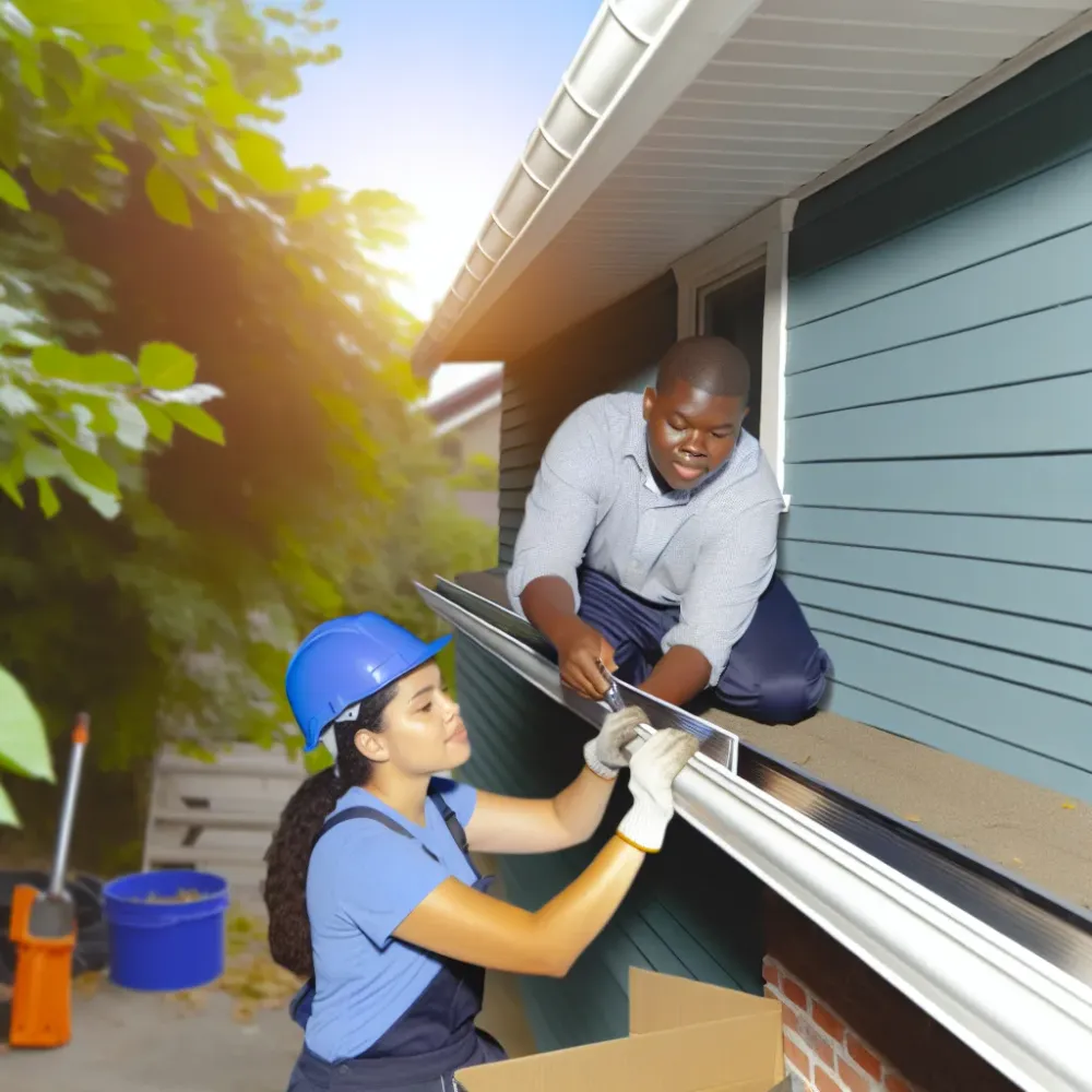 Gutter installation in CA 95814